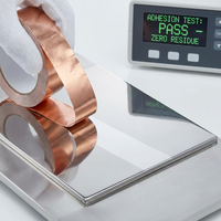 Pita Tembaga Konduktif Anti Statis Perekat Kuat Custom Die Cut Satu Sisi untuk Smart Meter Laris Terjual
