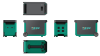 Générateur solaire Meco 5,4 kWh, charge solaire MPPT, alimentation de secours pour la maison et les applications agricoles