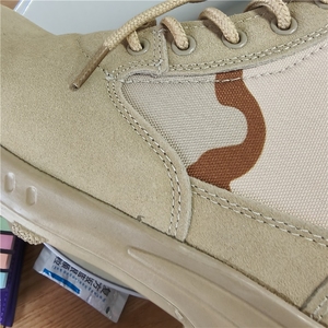 Botas de Desierto Ligeras de Gamuza Personalizadas TSB09, Botas de Caza Transpirables con Camuflaje de 3 Colores - Product Image 4