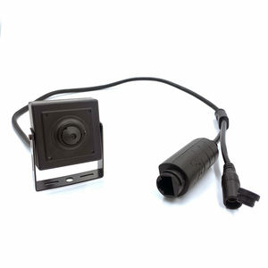 OEM 1/3 "CMOS Super 0.001Lux warna penuh 4.0MP Mini Square IP jaringan kamera HD dengan 3.7mm Pinhole lensa POE untuk kotak burung - Product Image 3