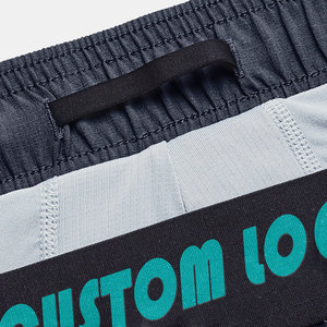 Logotipo personalizado en la cintura Bolsillos de poliéster Split Hem Pour Hommes Sports Active Mens <span class=keywords><strong>Workout</strong></span> Gym Athletic Shorts para hombres - Product Image 5