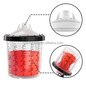 Bicchieri Usa e Getta per Pistole a Spruzzo con Coperchio, Ideali per Pittori Professionisti e Applicazioni di Rivestimento Industriale - Product Image 4