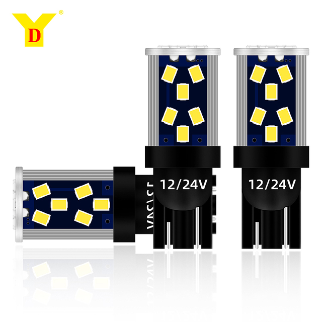 YD New Canbus Bulb T10 2016 33smd 3W LED Car Lighting System Retrofit/Upgrade Interior Ceiling Light Reading License Plate Light