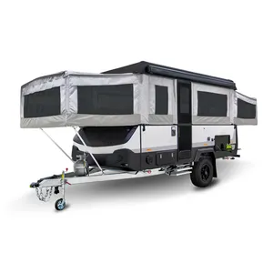Ecocampor Nieuwe Pop Up Aluminium Overland Camper Trailer Caravan Made In China Met Tent (Grensoverschrijdende)
