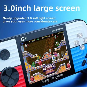 Nueva Consola de Juegos Inalámbrica Portátil <span class=keywords><strong>G9</strong></span> Transfronteriza, Estilo Joystick Retro HD, Control por Botones, Arcade, 666 Juegos en Uno - Product Image 2