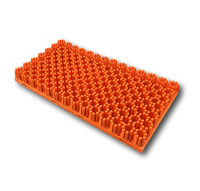 Tapis de neige artificielle toutes saisons, piste sèche, matériau PE, glissière arc-en-ciel emboîtable, 40 mm d'épaisseur, portable, 15 couleurs, utilisation en extérieur, ski