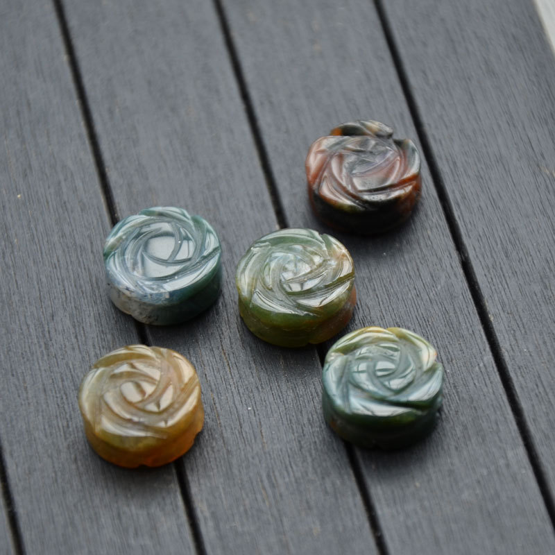 Une mousse d'agate aléatoire