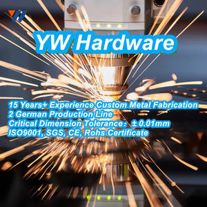 YW الأجهزة المخصصة تصنيع المعدات الأصلية عالية الدقة الألومنيوم الصفائح المعدنية مختومة الانحناء لحام ختم أجزاء - Product Image 6
