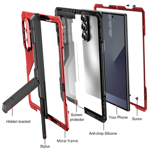 Nouveau Design pour Z Fold7 5G Étanche Antichoc Antipoussière Silicone + Aluminium Téléphone Cas Longe 3-en-1 Protection - Product Image 3