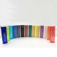 Prix d'usine – Flacon vaporisateur de parfum carré 10 ml, couleur macaron, sérigraphié, portable et compact