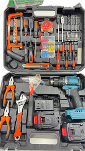 สว่านอเนกประสงค์ ELETORQ HYHKI101 21V พร้อมกล่องแข็งแบบ OEM ปรับแต่งได้ ชุดดอกสว่านสำหรับใช้ในบ้าน รับประกัน 1 ปี สแตนเลส 201 HYHKI101 รุ่นมืออาชีพ - Product Image 6