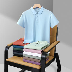 Couleurs unies 100% coton été respirant séchage rapide grande taille polos pour hommes logo <span class=keywords><strong>Golf</strong></span> impression 100 coton chemises de <span class=keywords><strong>golf</strong></span> - Product Image 5