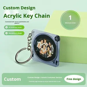 Брелок для ключей со звездами, квадратный альбом, кулон для билетов на концерты, сувениры, поддержка частоты 13,56 МГц - Product Image 2