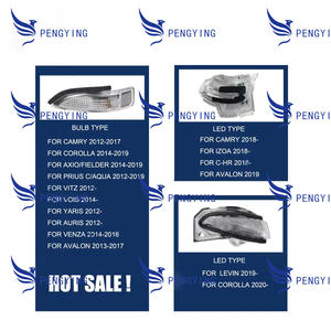 กระจกมองข้างสําหรับT-oyota CAMRY COROLLA YARIS VITZ <span class=keywords><strong>VIOS</strong></span> RAV4 INNOVA PRIUS REIZ HILUXมงกุฎPRADOไฟเลี้ยวไฟสัญญาณ - Product Image 2