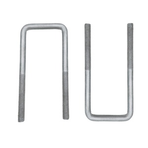 Supports en U personnalisés en acier au carbone titane galvanisé certifiés ISO pour la construction de conduites et de tuyaux - Product Image 1