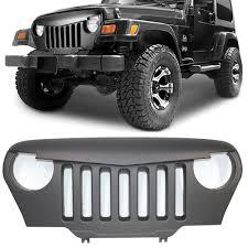 Tj rejilla para Jeep Wrangler Jeep <span class=keywords><strong>4x4</strong></span> piezas de automóviles de plástico parrilla delantera 97-06 - Product Image 2