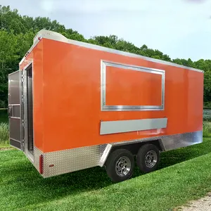 Moderna Outdoor Mobile Catering Cibo Rimorchio/Cibo Camion di Affari