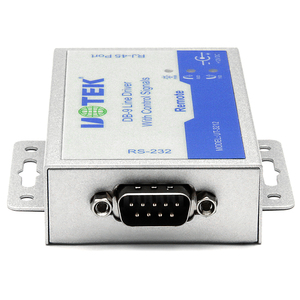 UOTEK Extensor Convertidor <span class=keywords><strong>RS232</strong></span> de 5 Puertos, Adaptador con Conector <span class=keywords><strong>DB9</strong></span>+RJ45, 300-115200bps, Full/Half Duplex, Alimentación 9-24VDC, UT-3212 - Product Image 2