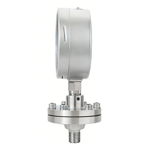 YTP100BF การเชื่อมต่อแบบเกลียว M20 <span class=keywords><strong>1</strong></span>.5 <span class=keywords><strong>4</strong></span> จุด <span class=keywords><strong>1</strong></span>/2 เกจวัดแรงดันไดอะแฟรมสแตนเลสทนการกัดกร่อน ทนแรงกระแทก - Product Image 2