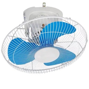 Ventilador de Techo de 16 Pulgadas con Cubierta de Malla de Hierro, Motor AC, Oscilación, Uso Doméstico, 110V 220V, Enchufes Internacionales - Product Image 5