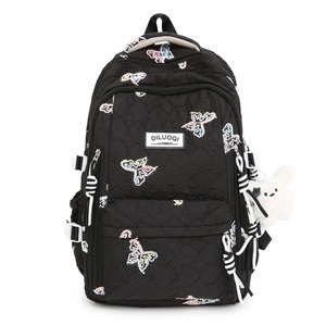 Nouveau sac à dos pour filles de style coréen, grande capacité, imperméable, résistant à l'usure, en nylon, pour collégiennes et lycéennes - Product Image 5
