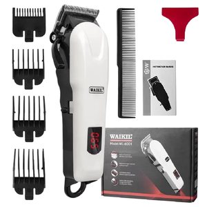 Tondeuse Professionnelle Sans Fil en Acier Inoxydable, Rechargeable USB, Technologie de Pulvérisation, Interface Anglaise pour Hommes et Usage Domestique - Product Image 1