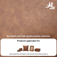 Cuir synthétique PU durable, écologique, grain litchi, toucher doux, coloré rétro, pour la sellerie, les bagages et les chaussures - Vente directe