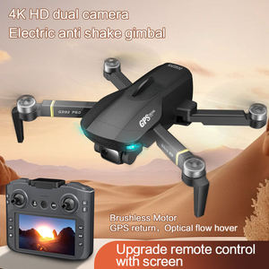 Drone professionnel <span class=keywords><strong>GD93</strong></span> <span class=keywords><strong>Pro</strong></span> 4 directions Drone d'évitement d'obstacles à 360 degrés avec contrôleur d'écran longue portée Gps caméra Hd 6k - Product Image 4