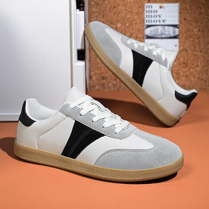 Chaussures décontractées légères et confortables pour hommes, blanches et noires, tendance, personnalisables avec logo, pour la marche, vente en gros - Product Image 2