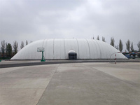 Structure de dôme d'air gonflable dôme d'air pour dôme de gym peut être personnalisé 30 ans de vente directe d'usine