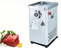 Hachoir à viande vertical automatique haute puissance, machine à farcir la viande à grande capacité