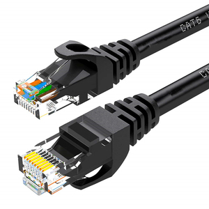 UTP Sftp CAT6 23AWG 24Awg 100% fil de cuivre nu CAT <span class=keywords><strong>6a</strong></span> Ethernet <span class=keywords><strong>câble</strong></span> de raccordement en cuivre pur <span class=keywords><strong>RJ45</strong></span> ordinateur réseau cordon Lan - Product Image 3