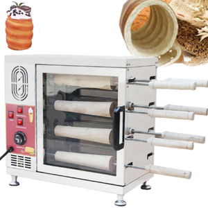 電気チムニーケーキオーブンベーカリーマシンKurtosKalacsオーブン電気ドーナツアイスクリームコーンメーカーチムニーケーキグリルオーブンマシン - Product Image 2