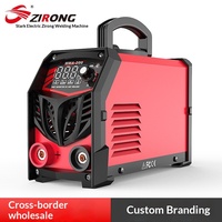 Machine à souder électrique transfrontalière à grand écran MMA TIG portable, affichage numérique, mini soudeuse par points manuelle, norme américaine 110V