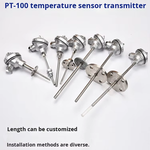 Sensor de Temperatura <span class=keywords><strong>Pt100</strong></span>, Transmissor à Prova de Explosão com Resistência Térmica de Platina, 4-20mA, Alta Temperatura - Product Image 2