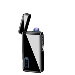Windproof Đa Năng Turbo Jet Torch Nhẹ Hơn USB Sạc Plasma Kép Arc Điện Nhẹ Hơn Ngọn Lửa Điều Chỉnh Butan - Product Image 1