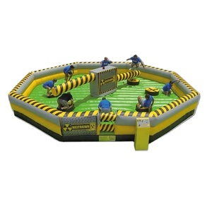 Lona de PVC de 18 oz de la Mejor Calidad para Juegos Deportivos Inflables, Meltdown Inflable, Circuito de Obstáculos Wipeout - Product Image 2