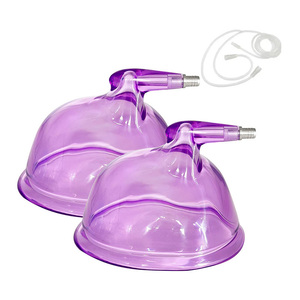 One Pair 19CM Purple Buttock <strong>Suction</strong> Cups Ergonomic Vacuum Cups for <strong>Butt</strong> <strong>Lifting</strong>,Extra-Large Vacuum Therapy Machine Accessories - Product Image 1