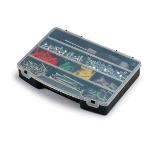 TERRY - 1002217 Organisateur en plastique à 10 sections avec couvercle et poignée ergonomique intégrée-EAN 8005646922176 SMALL PARTS ORGANIZERS - Product Image 2