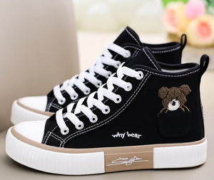 men Fashion High Quality Low Price Durable Comfortable Low Top Lace up Casual <b>Sneakers</b> Woman Canvas Trendy Shoes - Product Image 2