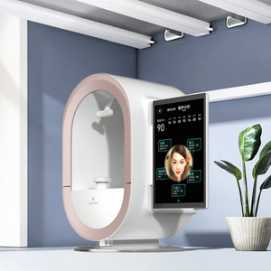 Portable <b>Smart</b> 3D Magic Mirror AI Face/Skin Analyzer Wrinkle Analysis LED US <b>Plug</b> Android Cloud Storage Professional Commercial - Product Image 1