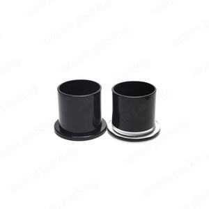 Bougie vintage <span class=keywords><strong>en</strong></span> <span class=keywords><strong>verre</strong></span> noir pour la fabrication de bougies, impression personnalisée, 80 pièces, prix d'usine - Product Image 3