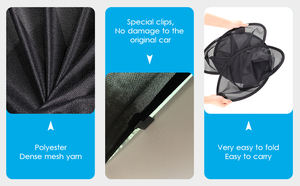 Modèle Y 2022, 2 pièces, pare-soleil pour toit ouvrant de <span class=keywords><strong>voiture</strong></span>, ne s'affaisse pas et isolant thermiquement, pare-soleil séparé pour <span class=keywords><strong>Tesla</strong></span> Model Y - Product Image 4