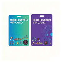 Cartes PVC personnalisées, cartes VIP, badges d'identification en PVC pour le personnel d'événementiel, cartes pour lanière