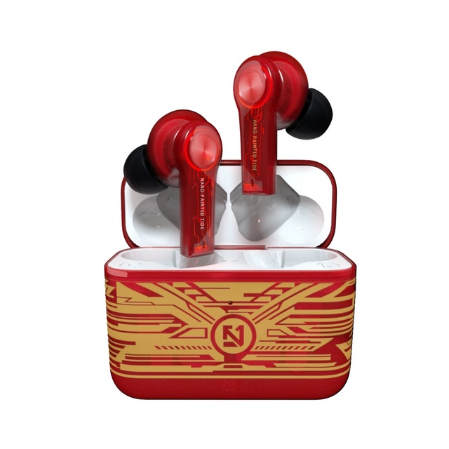 Mini Wireless TWS Earbuds Active Noise Cancelling IPX-7 Waterproof Stereo Bass Sports Design In-Ear Fit Mic 15-20 Hours Battery
