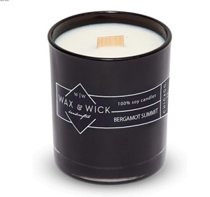 Bougie parfumée artisanale à la vanille, mèche en bois, parfum de luxe, grand pot en béton personnalisé, cire de soja, pour la décoration de la maison et du bureau - Product Image 6