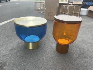 Mesa de Centro Redonda de Acero Inoxidable y Vidrio Estilo Nórdico Italiano Personalizada y Exclusiva de DISEN Furniture - Product Image 6