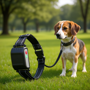 Collier de dressage pour chien, récepteur étanche IPX6, mode bip, en nylon, pour animaux de compagnie de petite et moyenne taille - Product Image 2