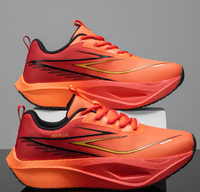Chaussures de course ultra-légères pour hommes et femmes avec plaque en carbone, design sportif tendance, semelle intérieure EVA, chaussures de sport