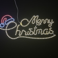Panneau d'enseigne lumineux LED personnalisé avec plusieurs couleurs ou une seule couleur pour la décoration de magasin/festival/fêtes/publicité
